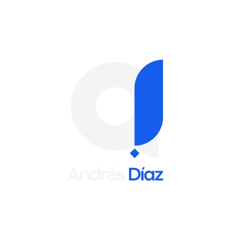Logo Andrés Díaz marca personal